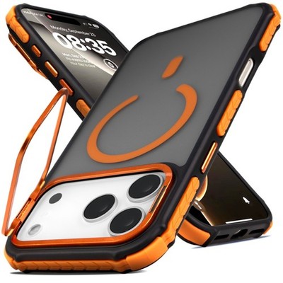 Shockproof Camera Stand Mag Safe Slim Case For iPhone 17 Pro Max 16 15 14 13 12