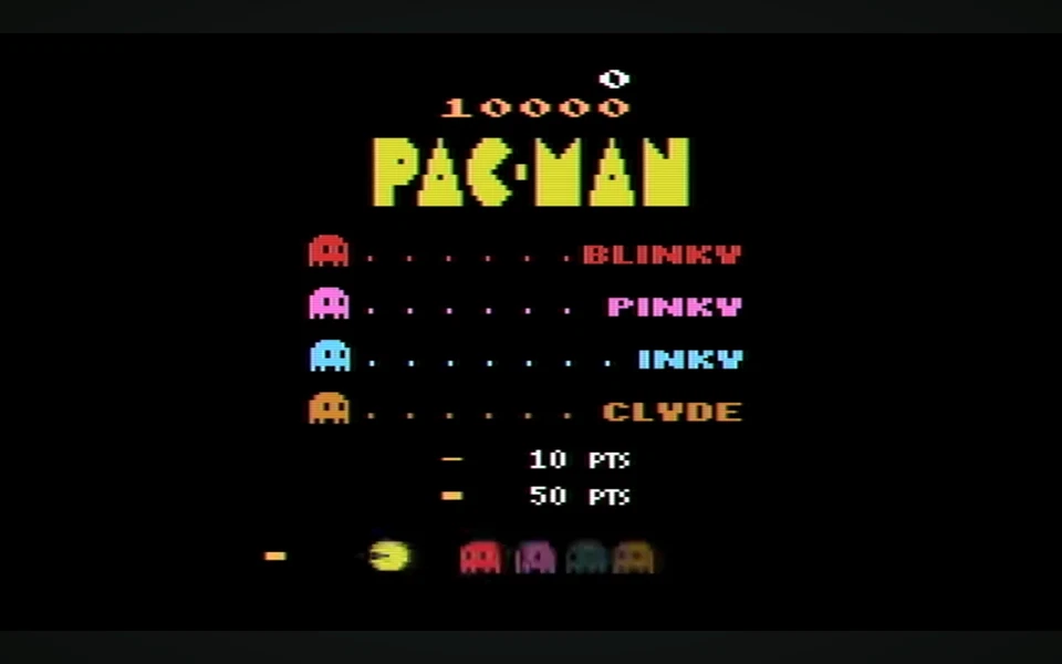 Etiqueta de texto Pac-Man 8K edición arcade (Atari 2600, 2600+) NTSC Foto 4 de 4