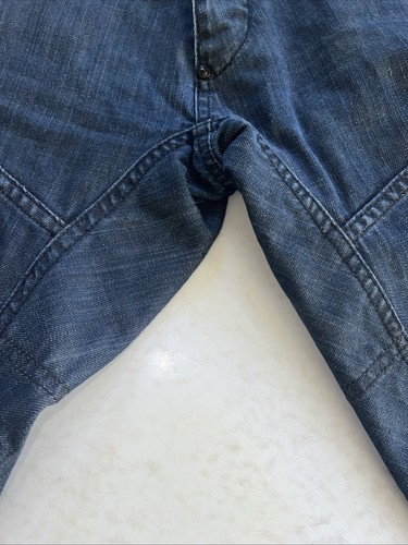 G-STAR ORIGINALS Button-Fly Jeans Size 32x34 Raw Denim 100% Cotton - Picture 11 of 24
