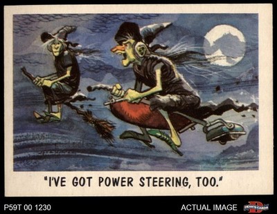 1959 You'll Die Laughing #31 I've got power steering too 8 - NM/MT