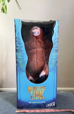 Missing Link Movie Plush Toy Doll Figure Promotional New In Box NECA Laika