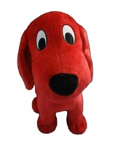 Clifford The Big Red Dog Plush Toy Kohls Cares Sitting Stuffed Animal 13" Tall