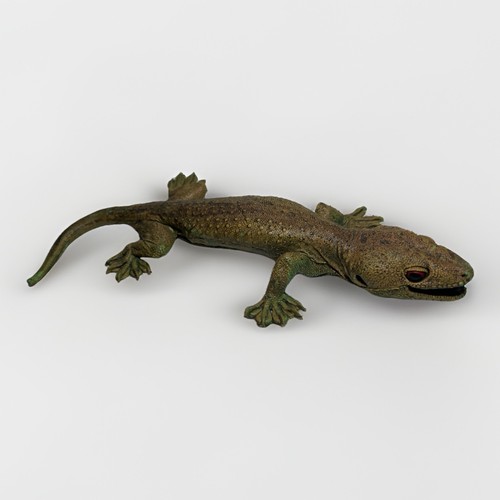 Vintage AAA Iguana Realistic Reptile Lizard Iguana Toy Plastic Rubber 12 Inches