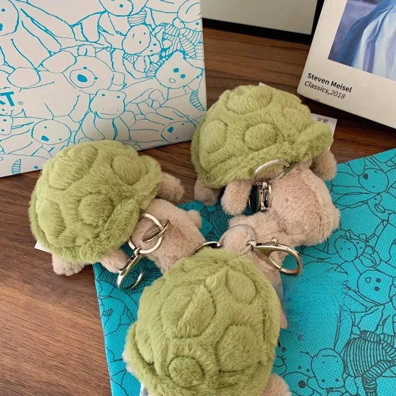 Original Mr. Timmy Turtle Pendant Keychain Cute Girl Bag Doll Plush Toy Doll - Bild 1 von 4