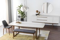Essgruppe Essecke Esszimmer Esstisch StüHle Tisch Set 8Tlg Holz Weiß