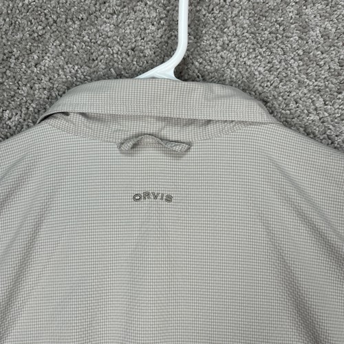 Orvis Shirt Mens 2XL Vented Fishing Outdoor Long Sleeve Button Up Performance - Picture 10 of 12