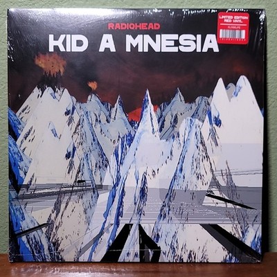 Radiohead Kid A Mnesia Limited Edition Red Vinyl XL Recordings XL1166LPE