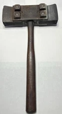 Vintage Stone Mason Rock Hammer 1942 Used 9lb. 10 Ozs.
