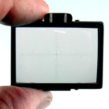 Topcon Focusing Screen No.6 - Cross-Hairs & 0.5mm Horizontal & Vertical Scales
