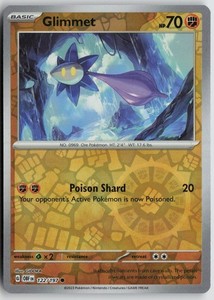 Glimmet 122/197 Obsidian Flames Reverse Holo