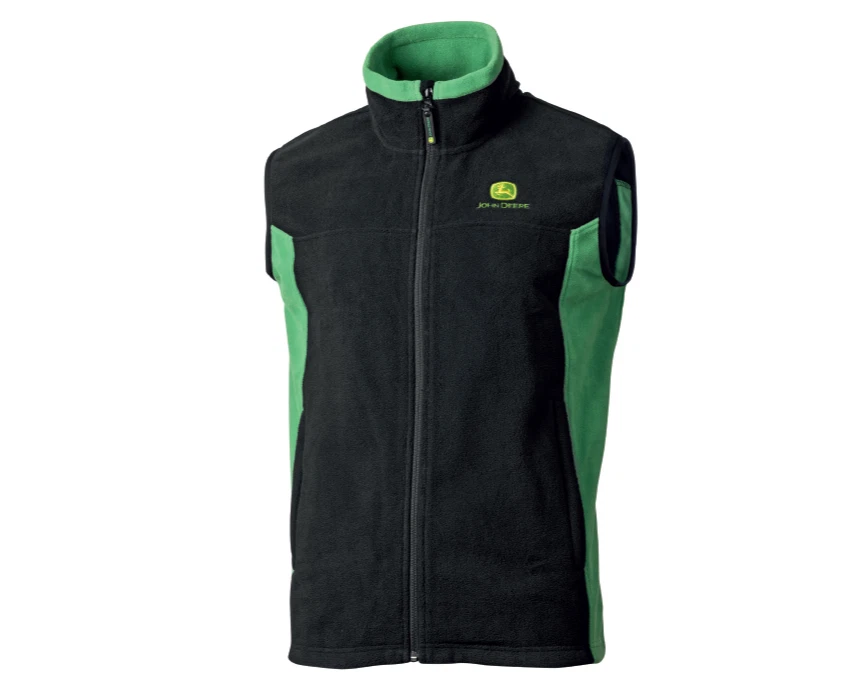 Genuine John Deere Field Fleece Black Vest With Logo **50% Off** MCS2004000
Opens in a new window or