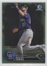 2016 Bowman Chrome Prospects Green Refractor 94/99 David Dahl #BCP175 i5q