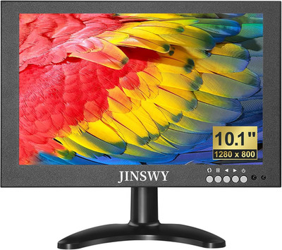 10.1'' HD Security Monitor with HDMI, VGA, BNC, USB & Remote Control