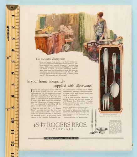 Vintage HOUSE BEAUTIFUL Magazine September 1923 Cover Artist M.E. Millard - Picture 24 of 24