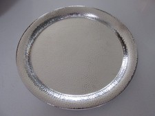 Vintage Toyokoki .990 Silver Hand Hammered Silver Tray