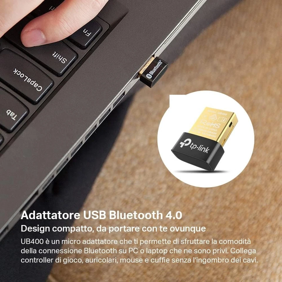 TP-Link UB400 Nano USB 4.0 Mini Bluetooth 4.0 USB - Image 4 of 4