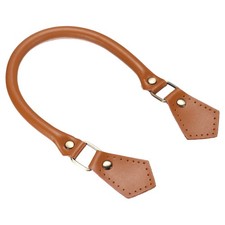 Purse Straps, 16 Inch Genuine Leather Strap for Mini Bag, Light Brown