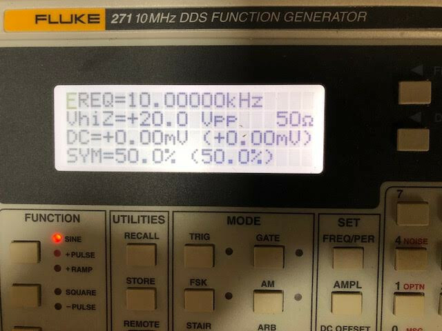 Fluke 271 10 MHz DDS Function Generator Barely used | eBay