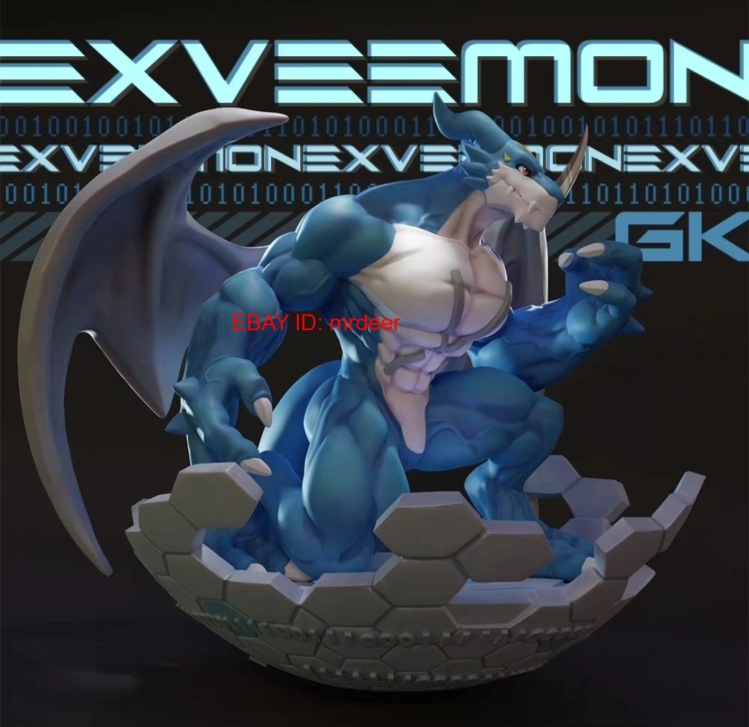 In Stock Furry Studio Digimon V-mon Resin Model Painted Statue