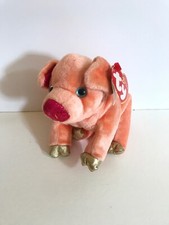 TY Beanie Baby - THE PIG Chinese Zodiac 6.5 inch - MWMT's Stuffed Animal Toy
