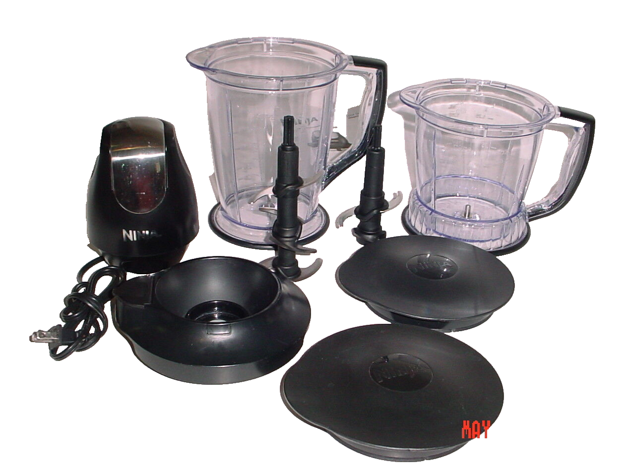 NINJA MASTER PREP PROFESSIONAL QB1004 WITH NUTRI NINJA BLENDER SMOOTHIE BOOK eBay