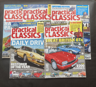 SMALL JOBLOT OF PRACTICAL CLASSICS MAGAZINE 2018