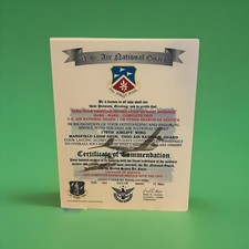 AIR NATIONAL GUARD - OHIO ANG / 179TH AIRLIFT WING~CERTIFICATE OF COMMENDATION