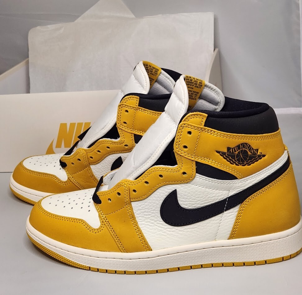 Nike Air Jordan 1 Retro イエローオークル 海外抽選中｜Nike Air Jordan 1 High OG 