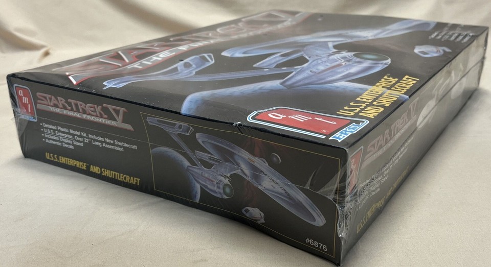 AMT ERTL 1/537 Scale Star Trek V USS Enterprise & Shuttlecraft Model ...