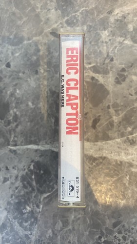 Eric Clapton EC WAS HERE cassette Tape (US IMPORT) Rare Version - Picture 3 of 3
