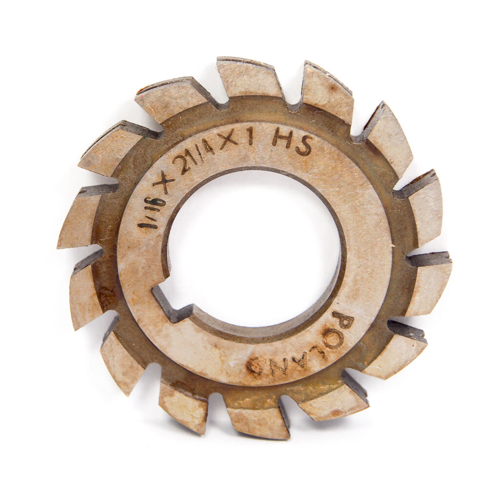 Concave Radius Cutter 1/16" x 21/4" x 1" Arbor 14 Teeth HSS eBay