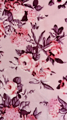 Laura Ashley Oversized Plush Throw Blanket Shabby Chic Floral