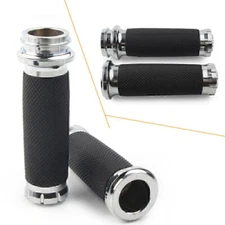 For Harley Road King Street Glide 1" Electronic Throttle Hand Grips Handlebar