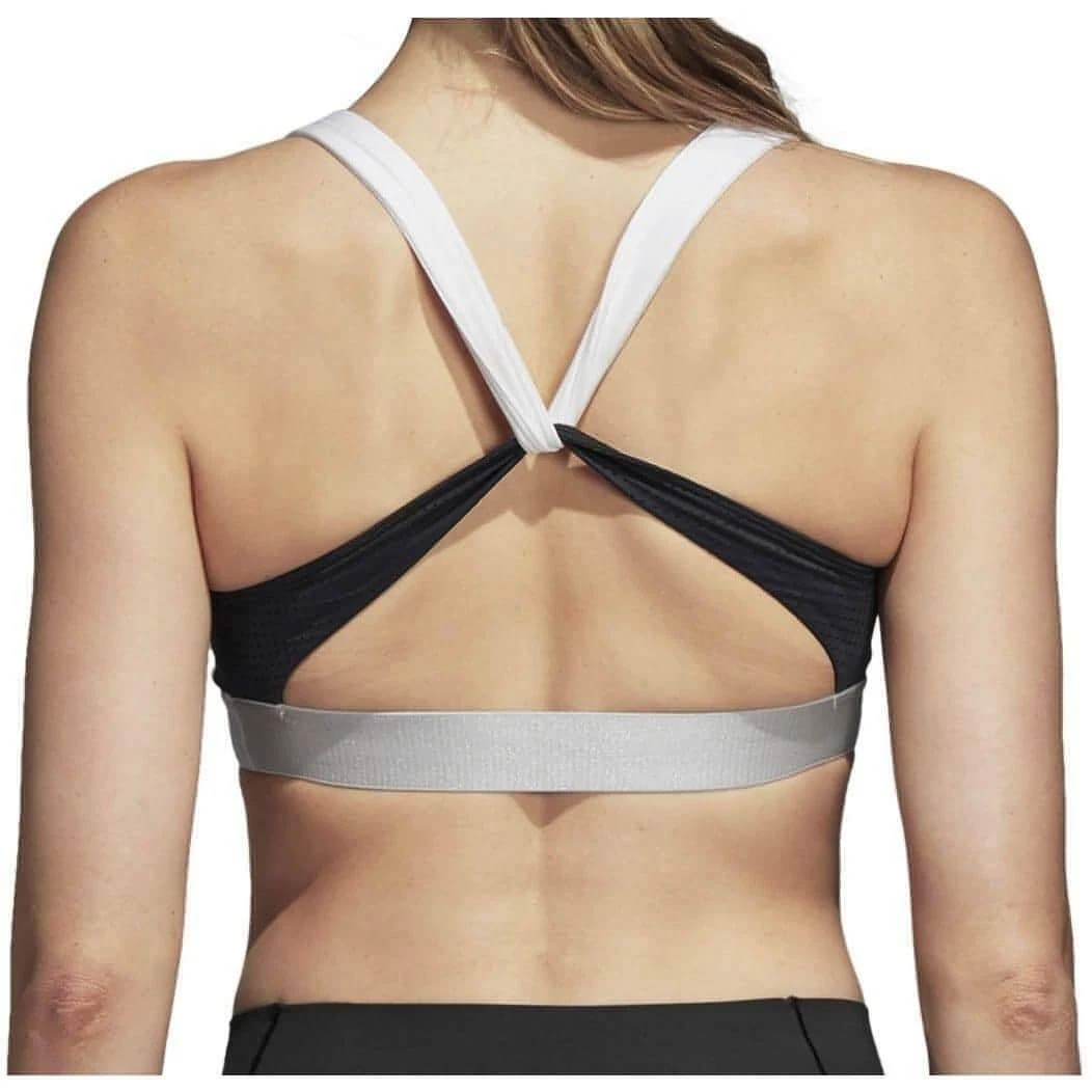 adidas All Me VFA Womens Sports Bra White Light Support Multi Sport Bra eBay