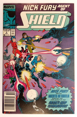 Nick Fury, Agent of S.H.I.E.L.D. Vol 3 #2 Marvel Comics 1989 Comic Book NM/M
