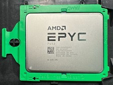 Unlocked AMD EPYC 7452 32 core 64 threads 2.35GHz 128MB 155w cpu processor