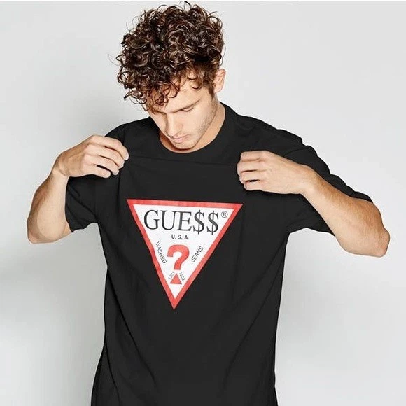 guess jeans t shirt asap