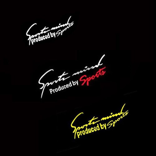 Reflective Sports Racing Car Sticker Vinyl Graphic Decal Trims Auto Accessories - Picture 9 of 16