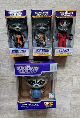 Funko Wacky Wobbler Dorbz Guardians of the Galaxy Rocket & Star-Lord, neu/OVP