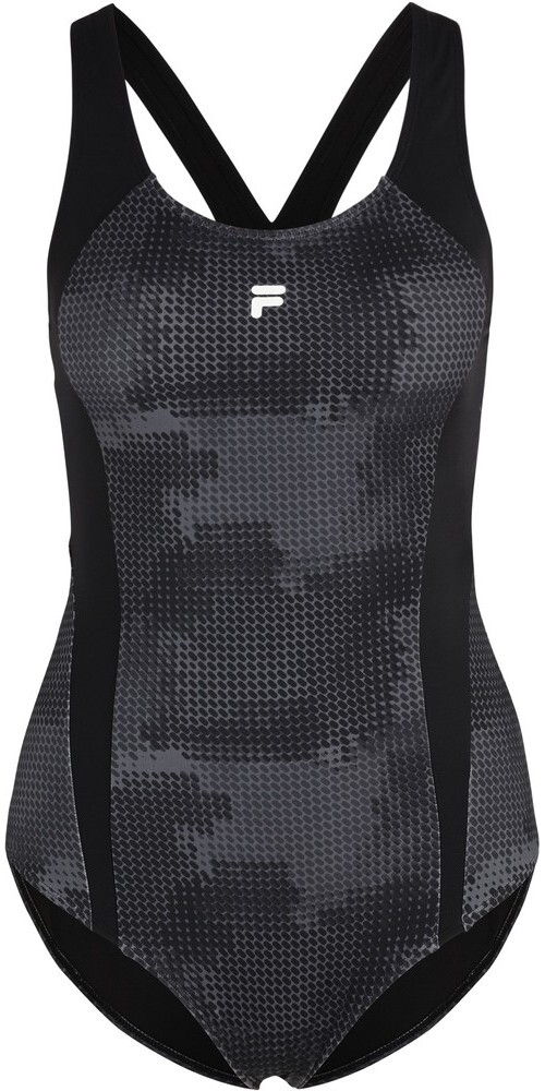 Fila costume da bagno donna sanya dop costume da bagno black pillole mimetico DOP