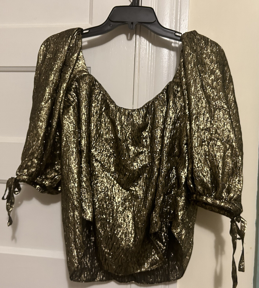 SAINT LAURENT CAMICETTA JACQUARD METALLICA ORO