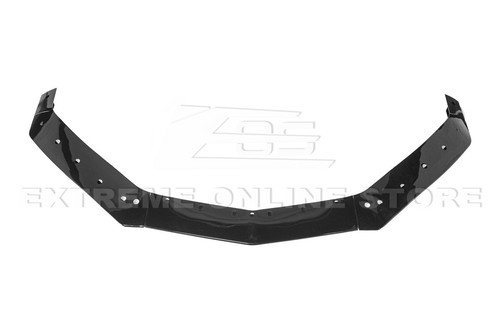 For 20-Up Corvette C8 | Z06 Style CARBON FLASH Front Lip Splitter & Side Skirts - Bild 12 von 24