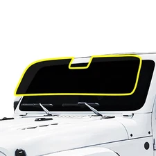Precut Front Windshield Nano Ceramic Window Tint Kit Film Fits Wrangler JL 2018+