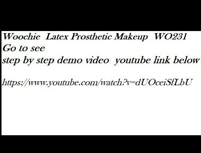 Maquillaje protésico de látex Woochie 5 heridas de carne ensangrentada - video paso a paso Foto 2 de 2