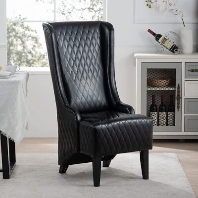Upholstered Wingback Accent Chair Living Room Chair Side Chair