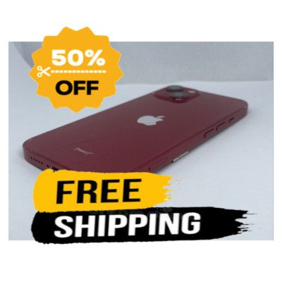 Apple iPhone 13 Black/Red 128GB 256GB iOS Unlocked Verizon AT&T Clean ESN 5G