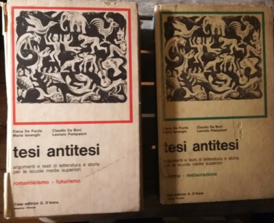 ANTITHESE THESE - ZWEI BÄNDE - VON ANNA - 70ER JAHRE - VINTAGE RARITÄT 