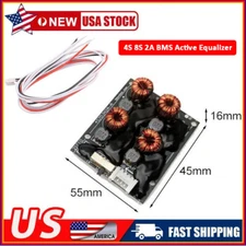 4S 2A BMS Active Balancer Equalizer Lifepo4 Li-ion Lipo Lithium Battery Board