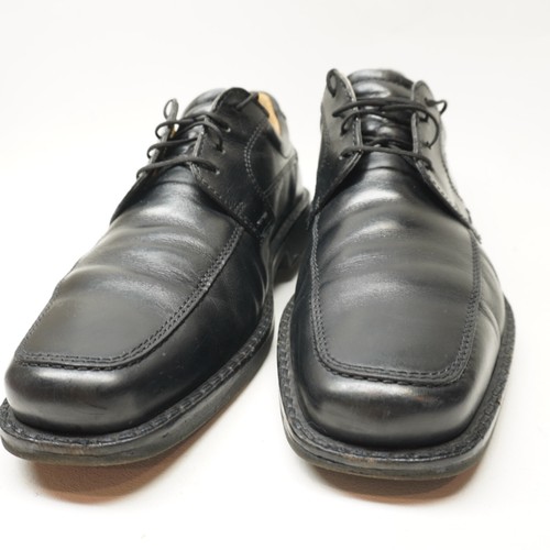 ¡En muy buen estado! Mocasines Oxford Ecco Comfort para hombre negros Nueva Jersey con cordones talla 43 EE. UU. 9-9,5 - Imagen 7 de 14