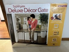 Toddleroo by North States Gathered Home Baby Gate - Matte Bronze - 38.3"-72"